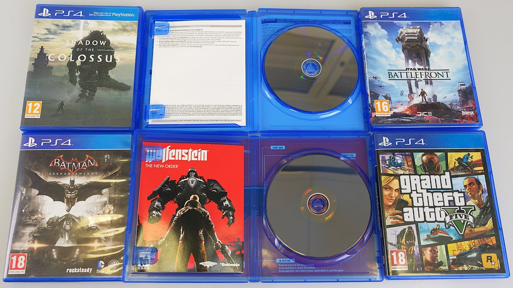 Sony Spiele: 6 Playstation 4 Spiele – Gebraucht aus Volketswil von brockipfannenstil 3