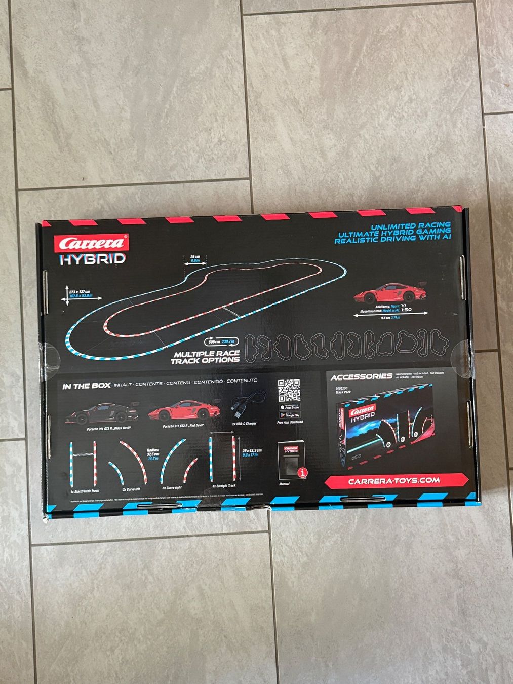 Carrera Rennbahnen: Carrera Hybrid Devil Drivers Hybrid Racing Set +  Track Pack – Neu (gemäss Beschreibung) aus Stetten AG von Galata1 1