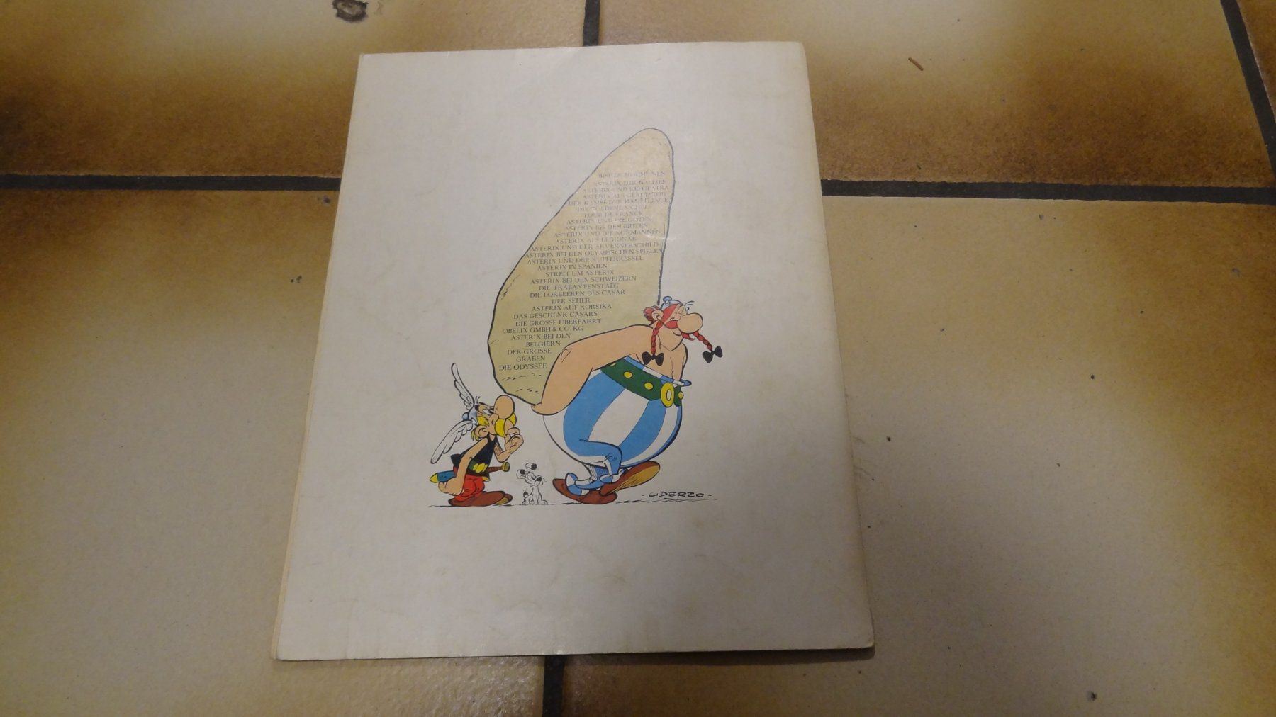 Fumetti: 5 uralte alte Asterix & Obelix Bücher – Usato da Olten venduto da Disc-Verkauf 9