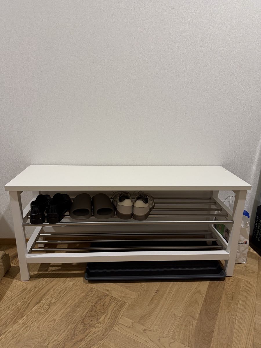 Ikea Scaffali: Étagère chaussures / Blanc – Nuovo (secondo la descrizione) da Biel/Bienne venduto da Mulan08