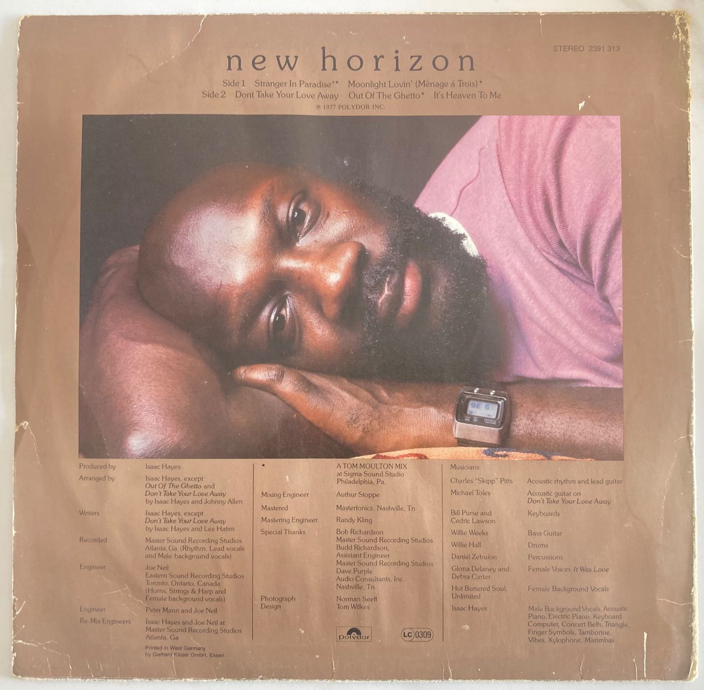 Dischi in vinile: ISAAC HAYES - NEW HORIZON – Usato da Poliez-Pittet venduto da Newtown-Records 1