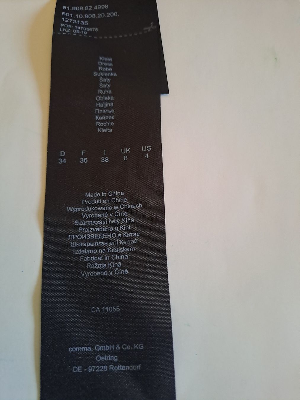 Comma Vestiti: Kleid Comma Leo Print Grösse 34 neuwertig – Nuovo (secondo la descrizione) da Basel venduto da Sevenaa 5