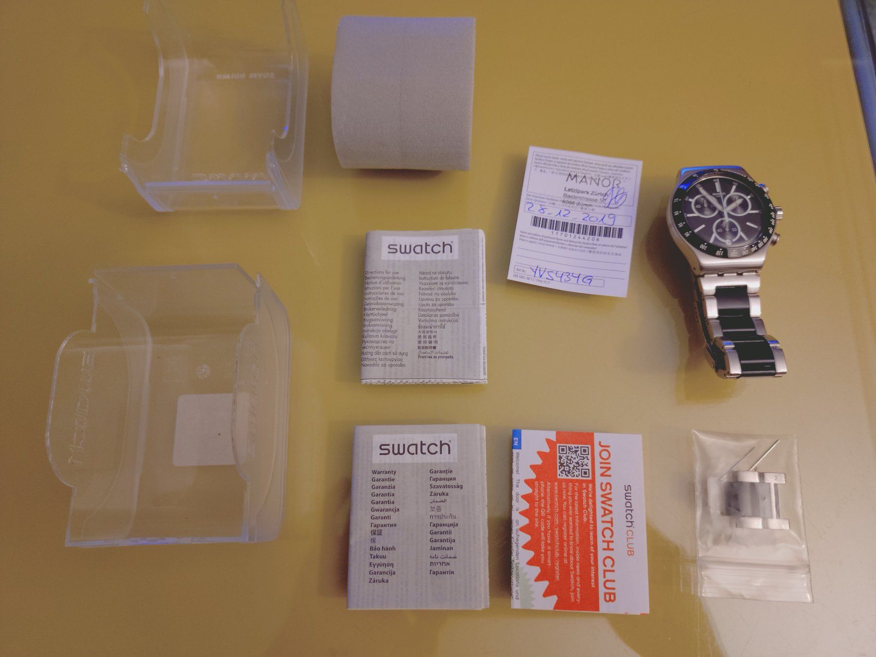 Swatch Uhren: Swatch IRONFRESH YVS434G – Gebraucht aus Langnau am Albis von Slurpi71 4