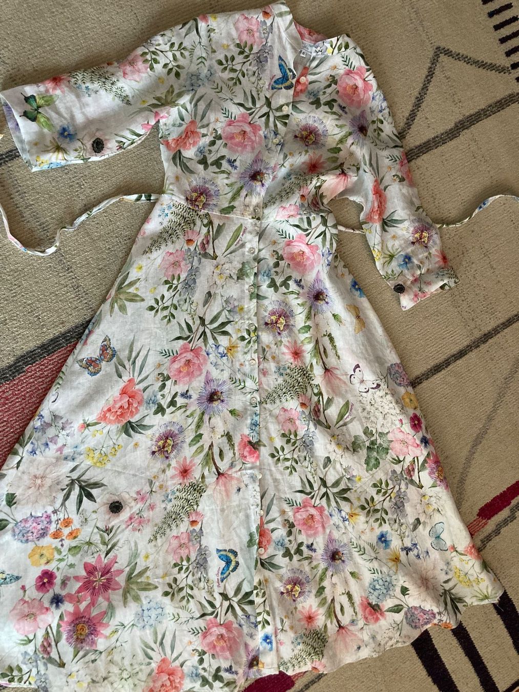 Kleider: Positano Linen Maxi Dress  Taille S – Neu (gemäss Beschreibung) aus Manno von tin_2vgz