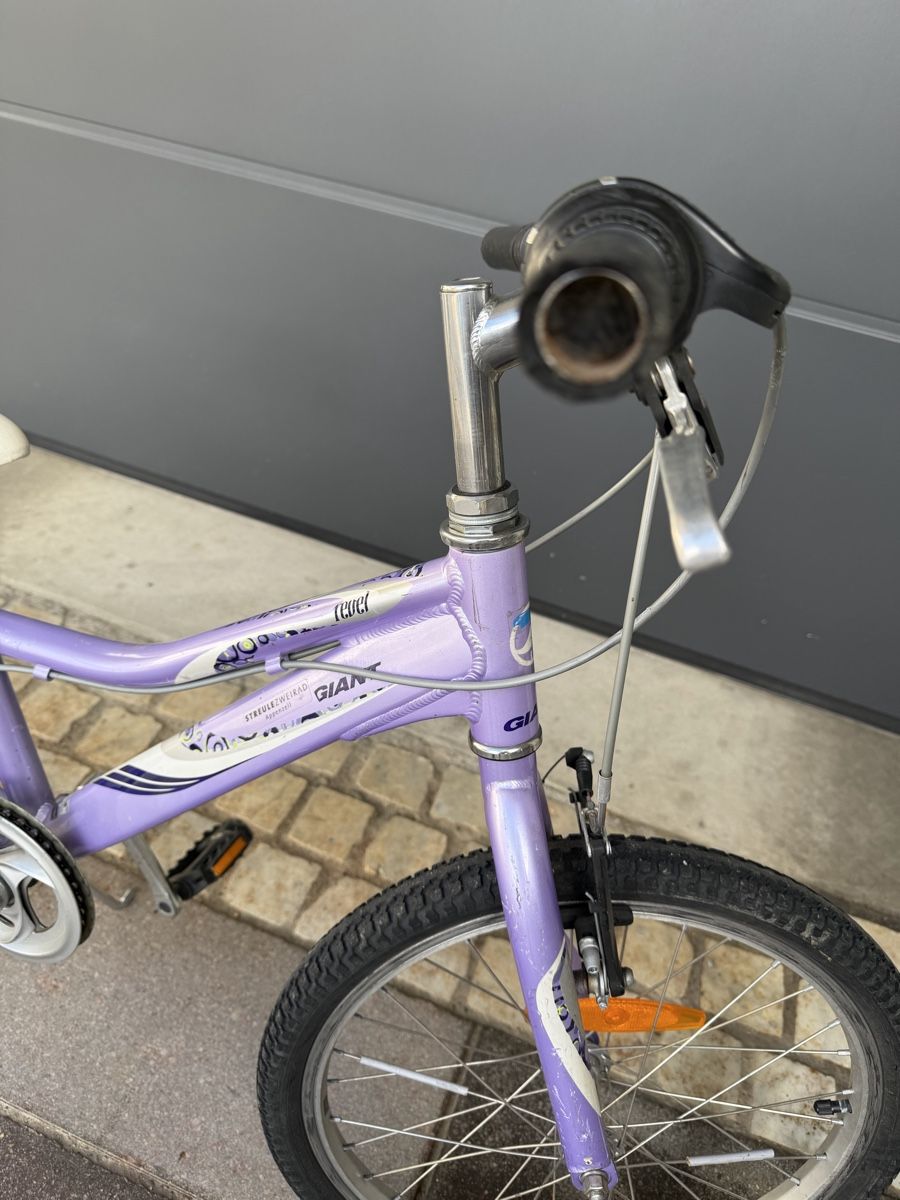 Giant Biciclette: Lilafarbenes Giant Kinderfahrrad – Usato da Bülach venduto da FrauLore 3