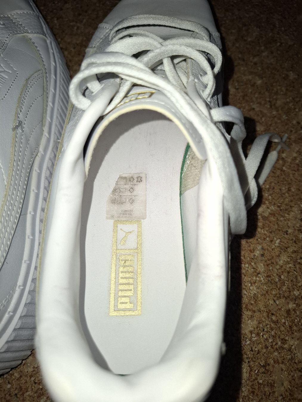 Puma Scarpe da donna: Puma Dinara Leather Platform Blanc T.40 – Nuovo (secondo la descrizione) da Le Locle venduto da QUALI-PRIX 6