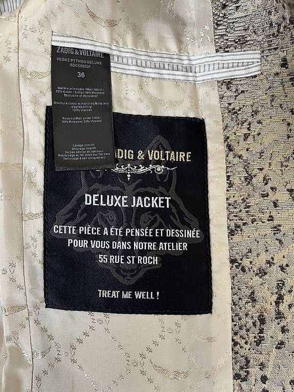 Giacche: Splendide blazer Zadig et Voltaire Deluxe taille 36 – Usato da Yverdon-les-Bains venduto da car_xd5s 2