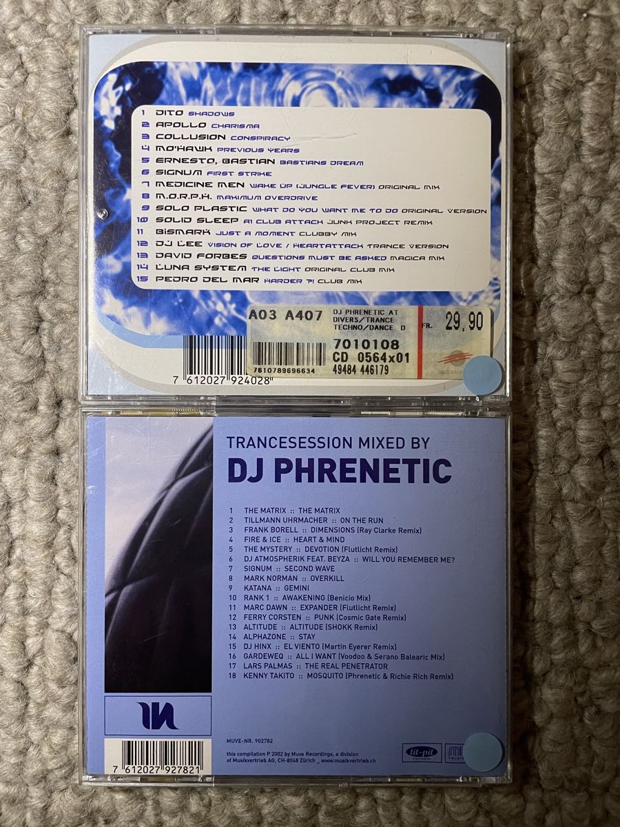 CD: 2x DJ Phrenetic – Usato da Reinach AG venduto da trigger7811 1