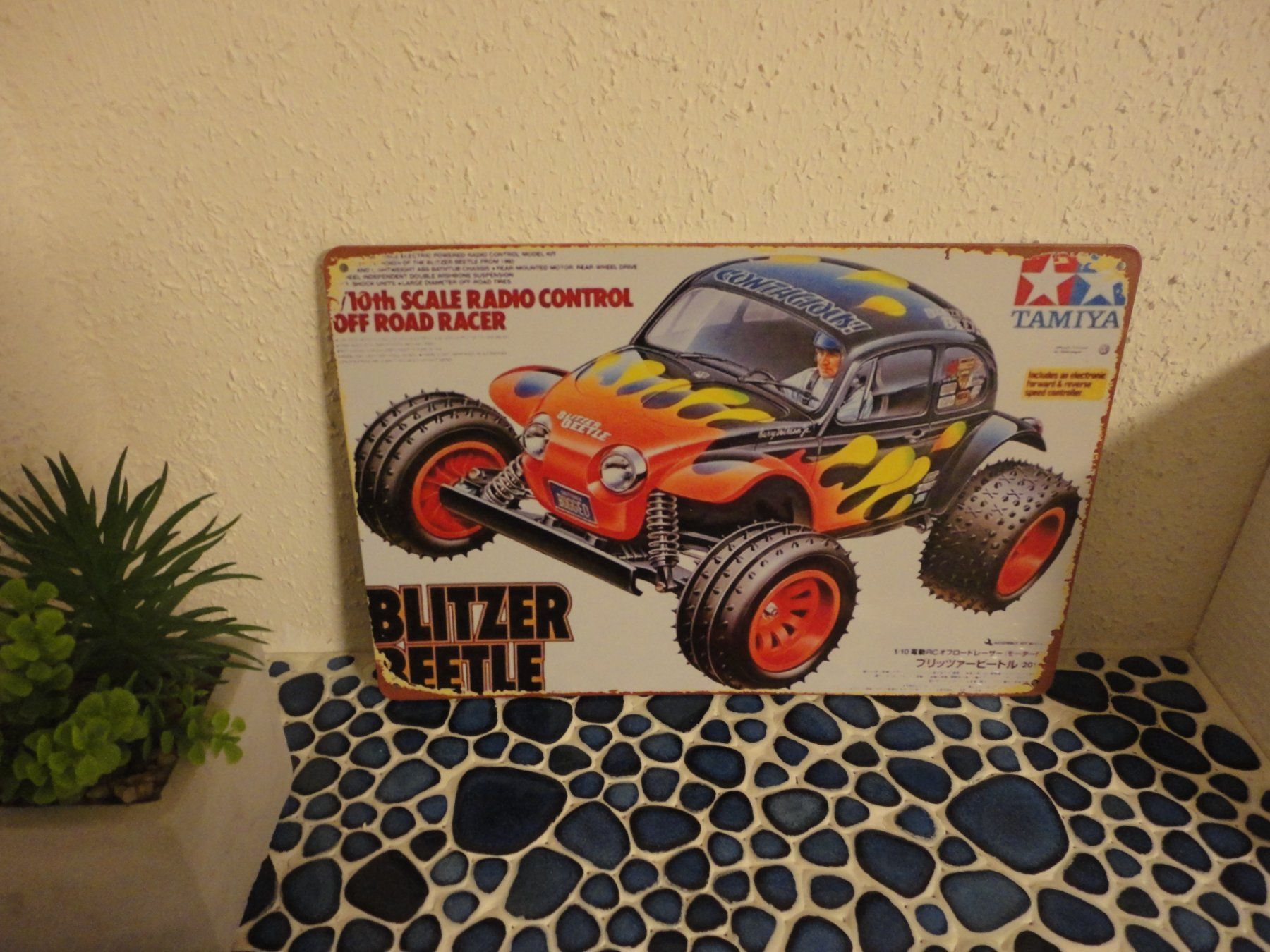 RC Modellbau: Blechschild, cooler Hingucker! Retro! – Neu und originalverpackt aus Horgen von RcModell 2