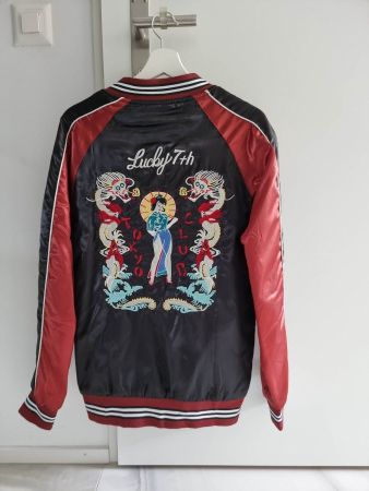 Lucky 7th Tokyo Club Souvenir Bomberjacke / Sukajan