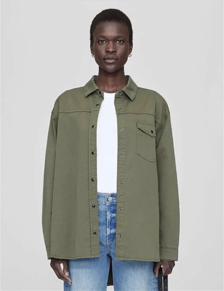 Anine Bing Jacken: Neue Anine Bing Overshirt Sloan – Neu und originalverpackt aus Wettingen von epe_9vbf 1