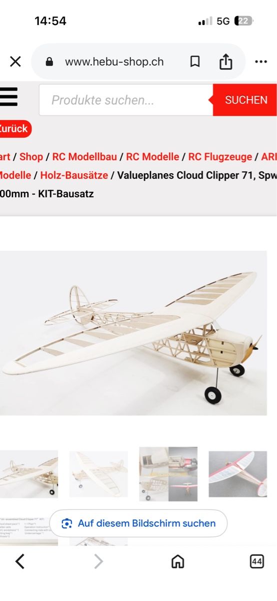 Modellismo RC: Cloud Clipper 71, Spw 1800cm – Usato da Altendorf venduto da Roman771 2