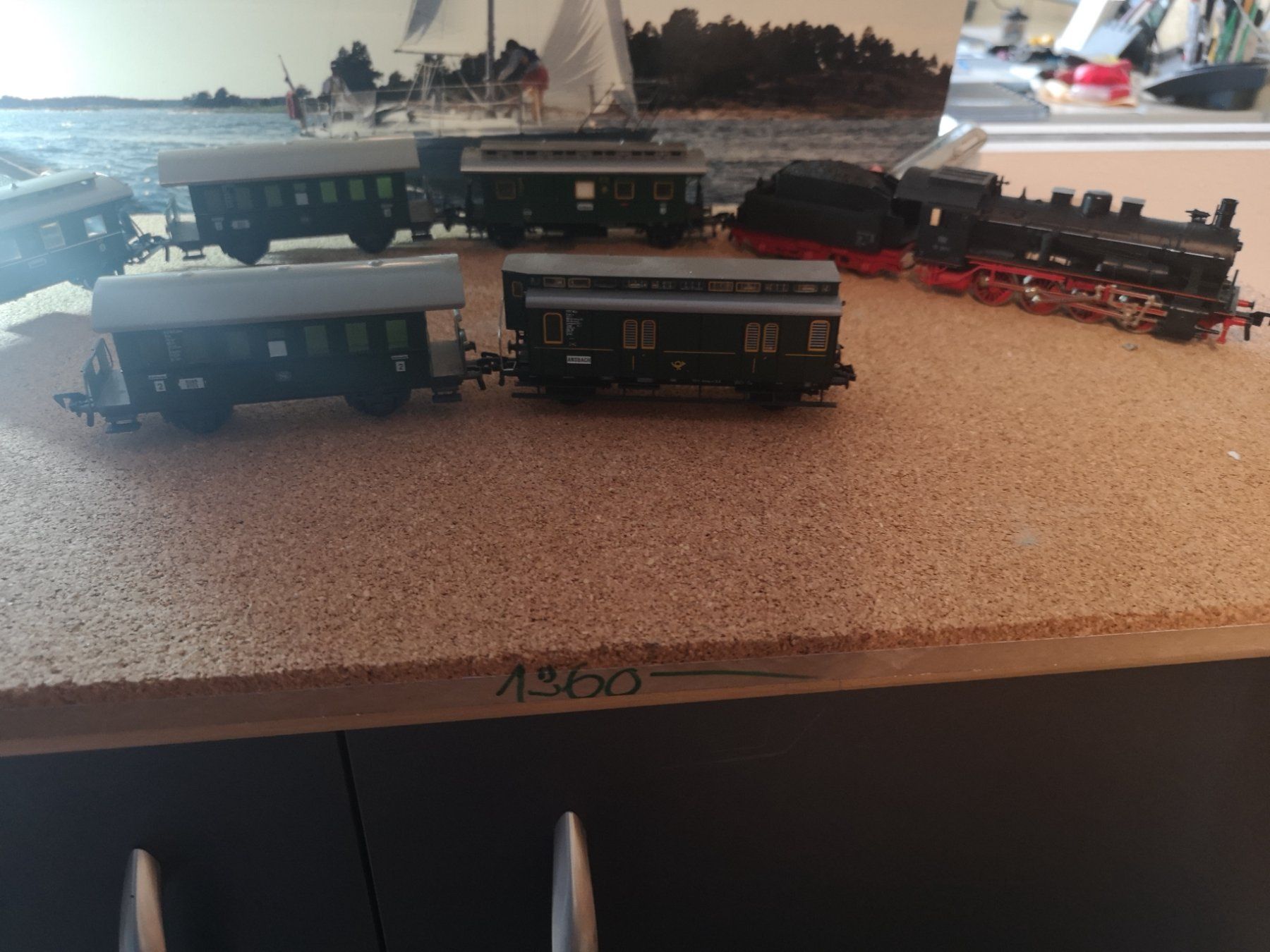 Fleischmann Modelleisenbahnen: Fleischmann Nostalgiezug – Gebraucht aus Heimberg von Newyorker5 4