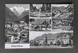 AK Interlaken Mehrbild Karte
