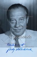 Rolf Kutschera (1916-2012) Schauspieler - sign. Foto