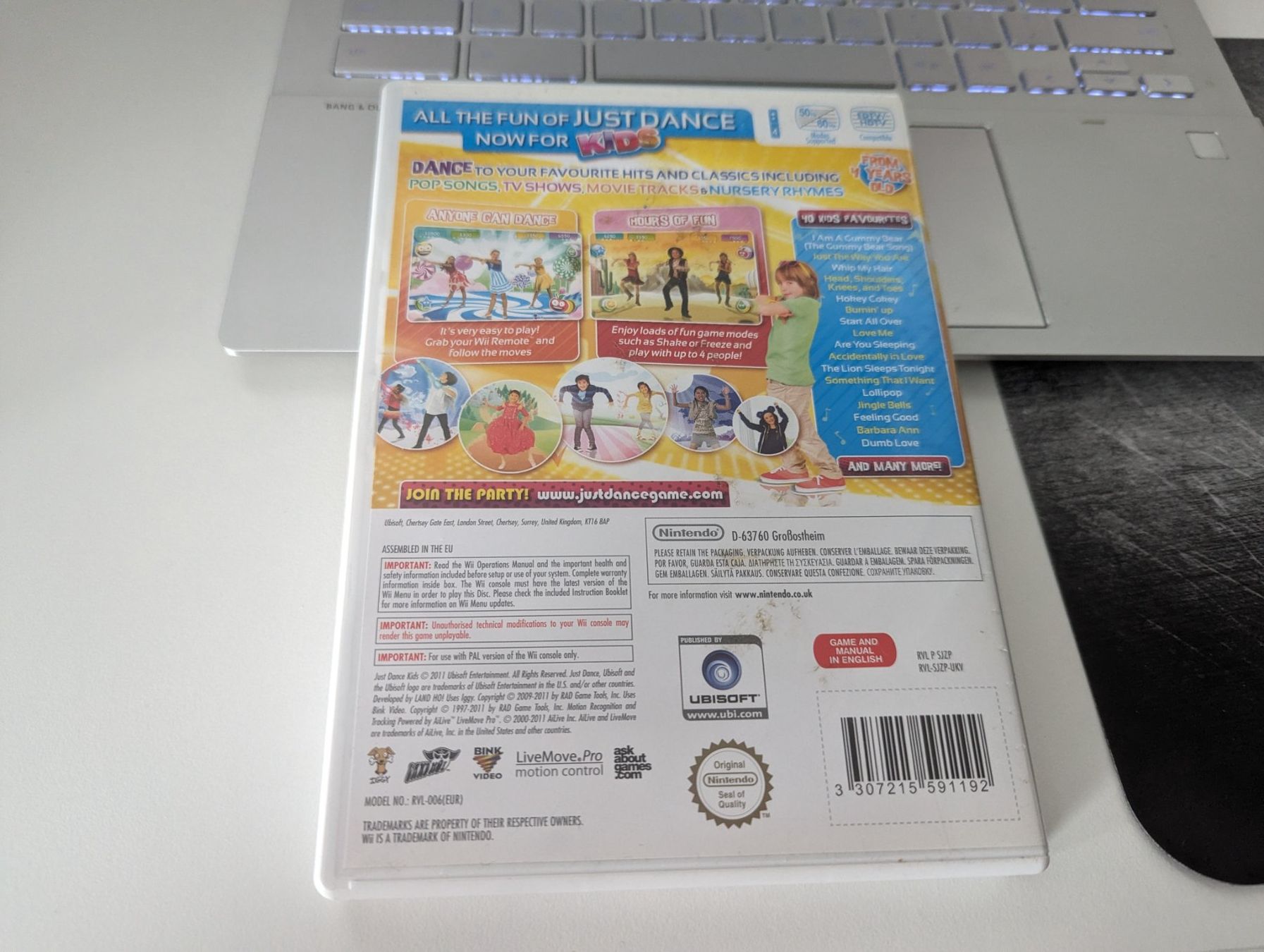 Nintendo Giochi: Just Dance Kids - Nintendo Wii Game – Usato da Hünenberg See venduto da SpecialEditionGaming 1