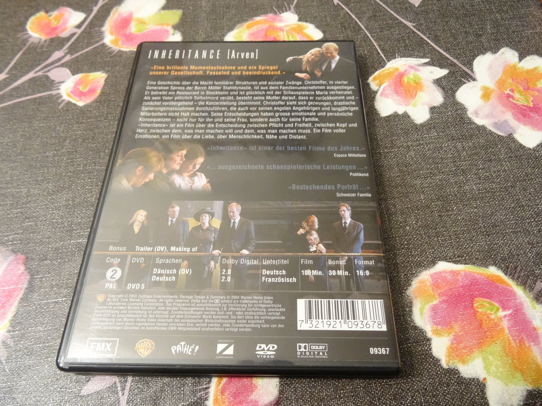 Tutti i DVDs: Inheritance - Das Erbe DVD – Usato da Olten venduto da Disc-Verkauf 2