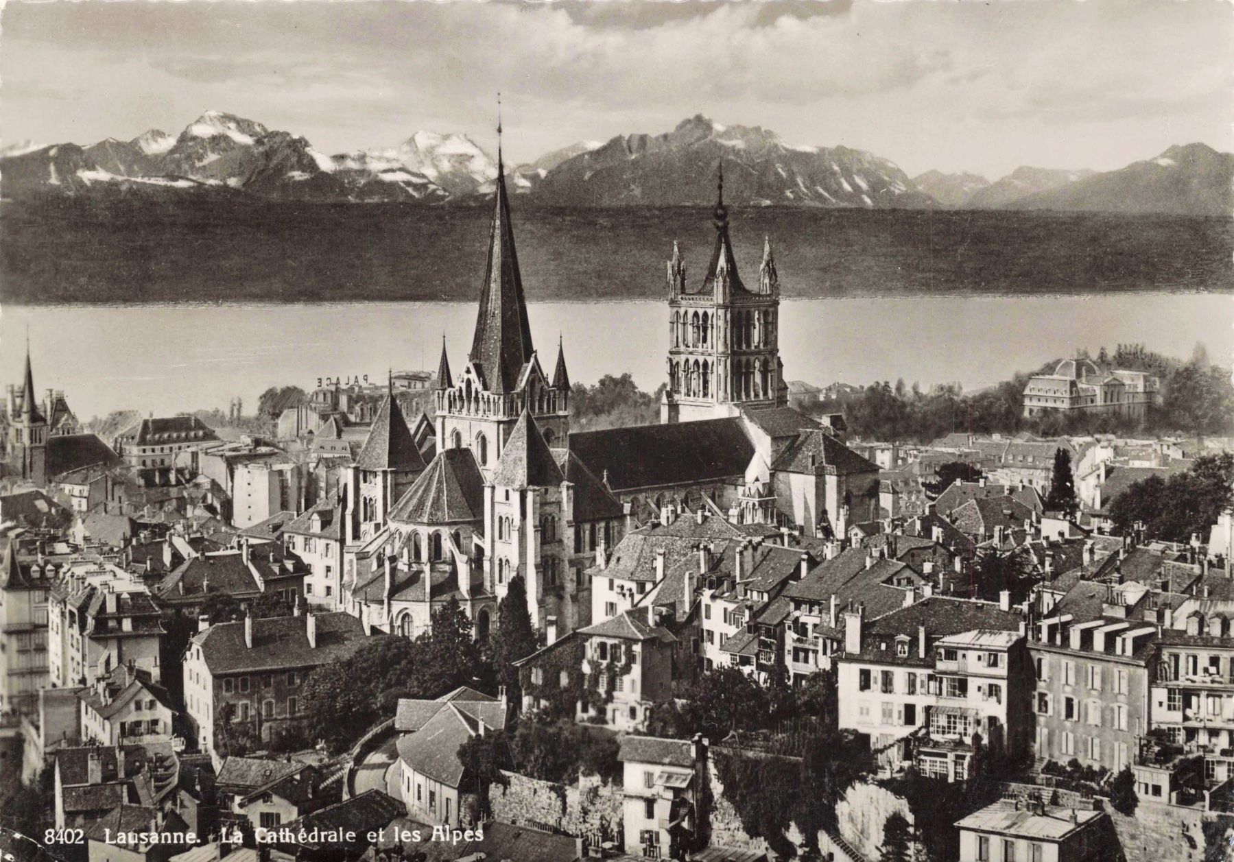 Cartoline postali: Lausanne – Usato da Biasca venduto da Blenio71