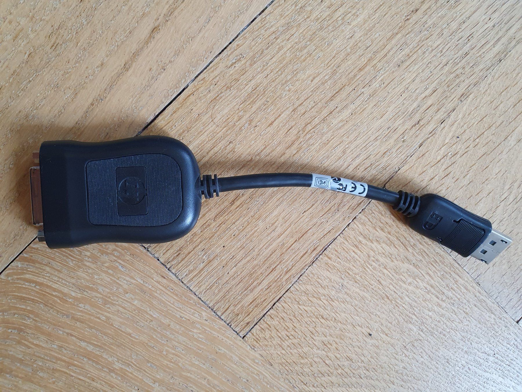 Hewlett Packard Unità & Adattatore: HP Displayport to DVI Adapter – Usato da Bern venduto da Llu