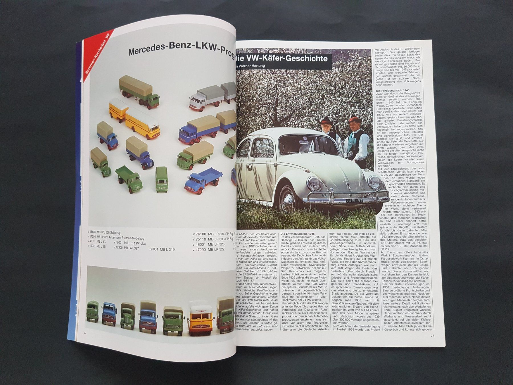 Brekina Modellini d'auto: Brekina Autoheft, Gesamtprogramm 1996/1997, 71 pages, Käfer – Nuovo (secondo la descrizione) da Martigny venduto da Abm1000 1