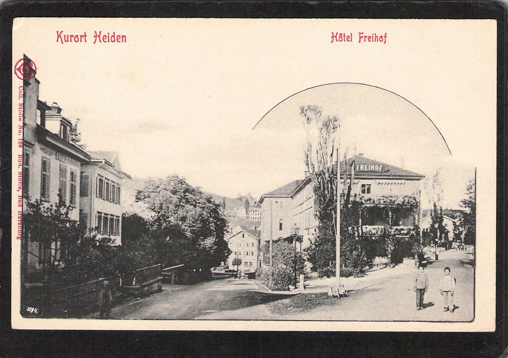 Cartoline postali: Heiden AR , Hôtel Freihof – Usato da Reichenburg venduto da Pipo-67