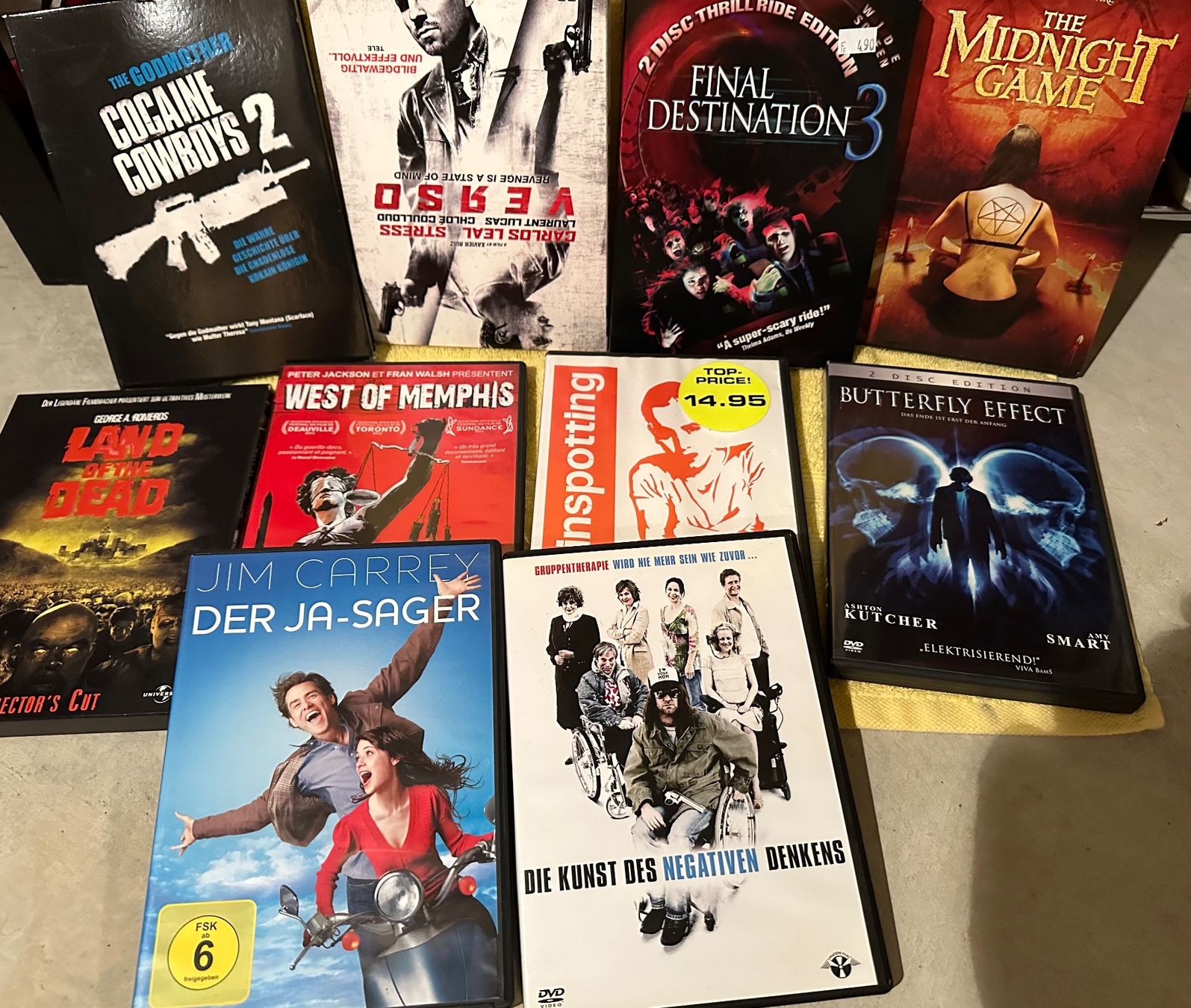 Tutti i DVDs: DVD Sammlung Set diverse Genre – Usato da Schlieren venduto da fbaur