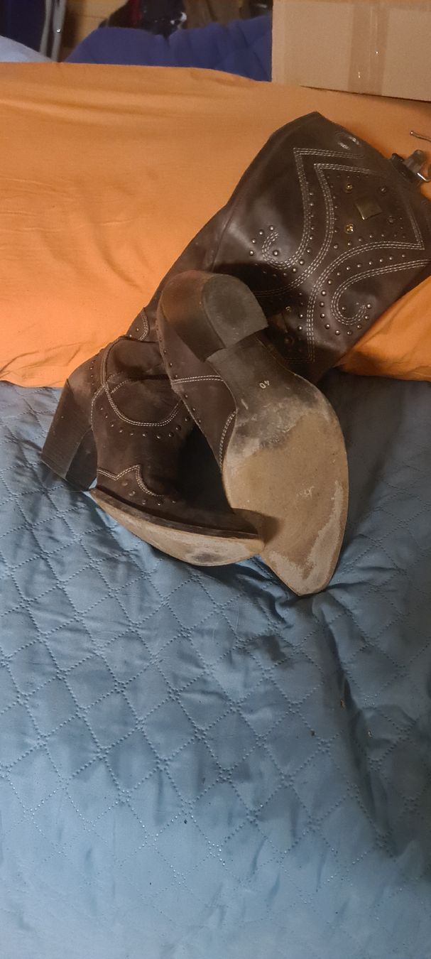 Scarpe da donna: Leder Stiefel – Usato da Bellerive VD venduto da Hermes5 7