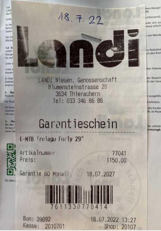 Trelago Biciclette: Trelago Furly E-Bike – Usato da Oberhofen Thun'see venduto da mastam999 8