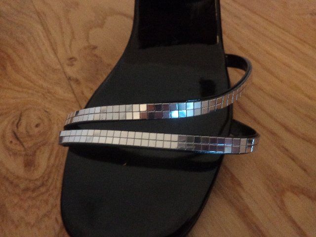 Scarpe da donna: 2 schwarze Sandalen mit transparentem Absatz – Nuovo (secondo la descrizione) da Büsingen venduto da aue_2mh6