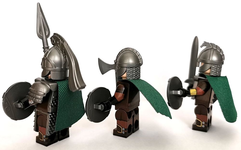 Klemmbausteine Minifiguren Herr der Ringe Ritter von Rohan (Neu und ...