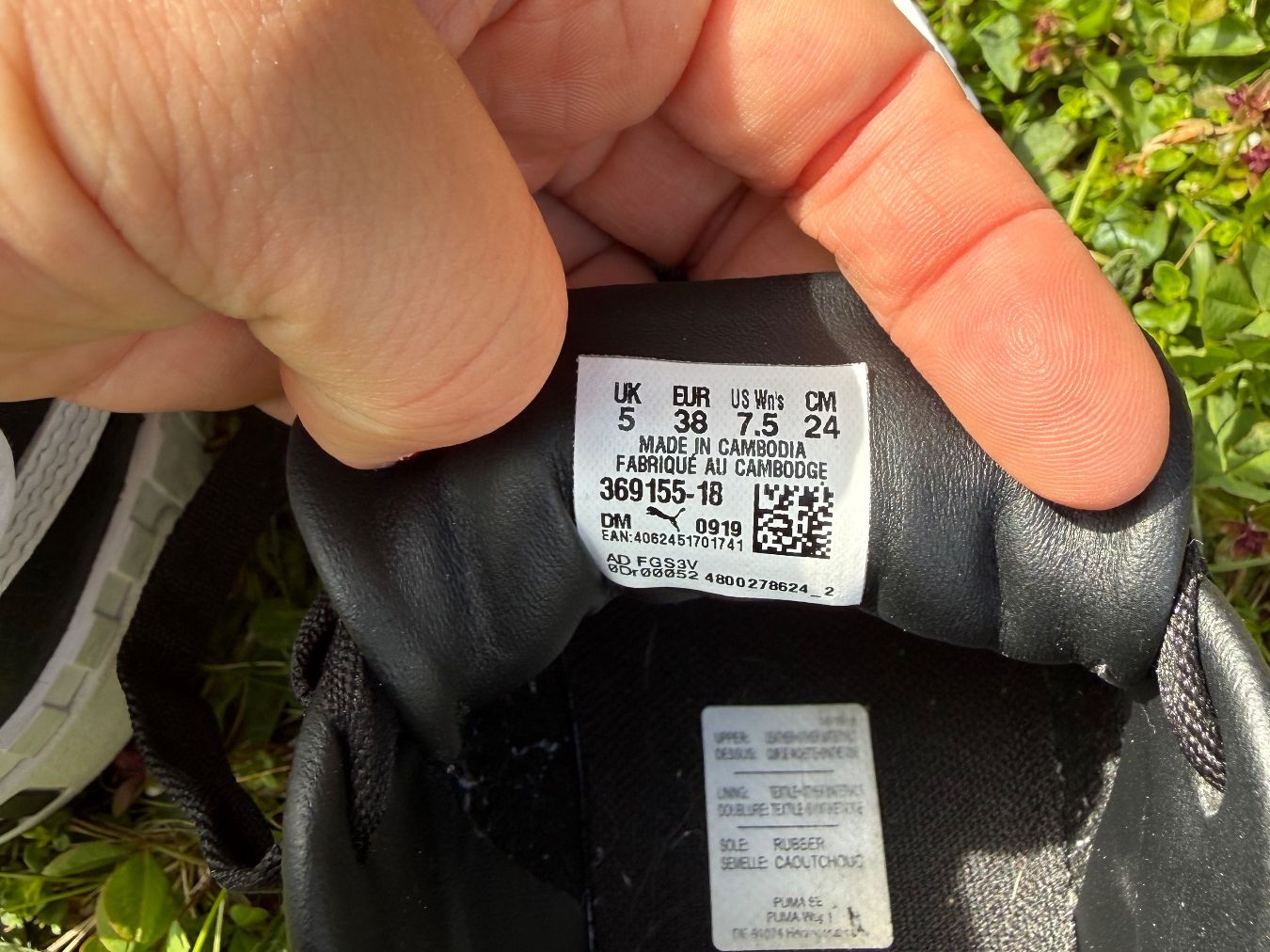 Puma Scarpe da uomo: Puma Cali Sneaker Schwartz Weiss Gr. 38 – Difettoso da Grindelwald venduto da ita_8ffr 4