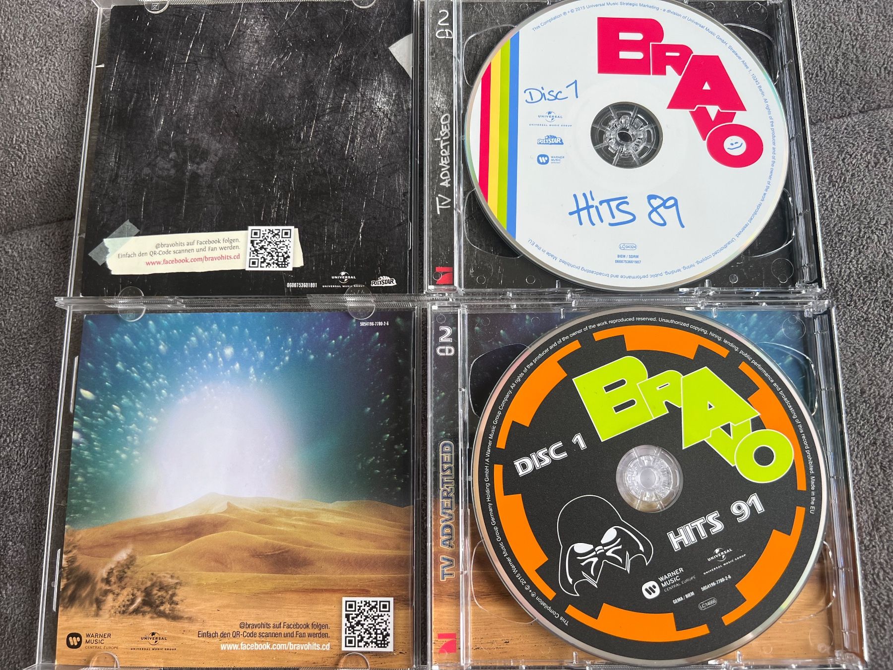 CD: Bravo Hits 89 und 91 CD Set – Usato da Trasadingen venduto da Kim_06.02. 1