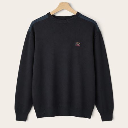 Paul & Shark Yachting Vintage Pull noir Taille XL
