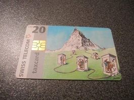 Taxcard, Telefonhäuschen, Swiss