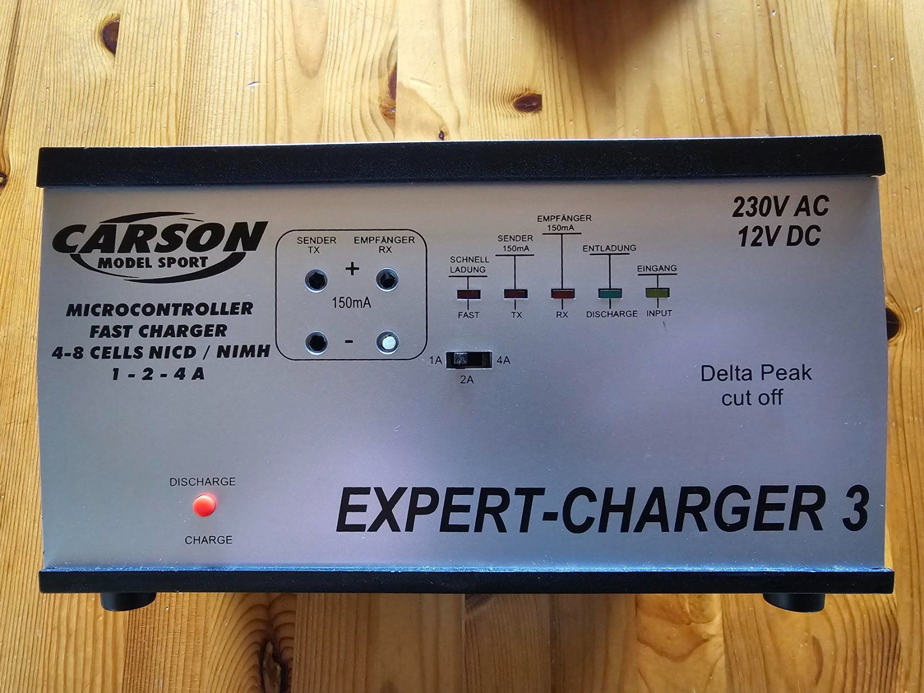 Carson Caricatori & Batterie: Carson Expert-Charger 3 Schnellladegerät – Usato da Oberiberg venduto da Obi1073