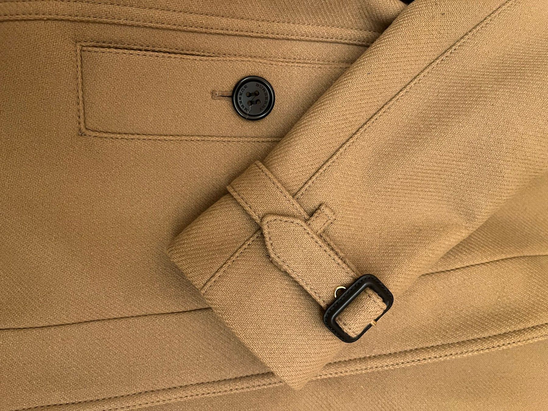Burberry Cappotti: Burberry Technical Wool Cashmere Funnel Neck Coat, Gr. 38 – Usato da Montagnola venduto da mattbert86 7