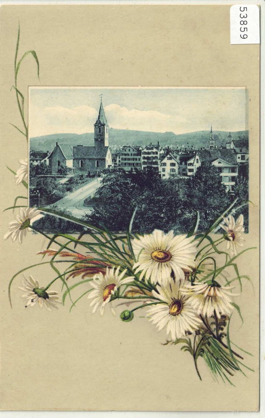 Cartoline postali: St. Gallen - St. Magnikirche - Litho – Usato da Ettingen venduto da Kartenplanet
