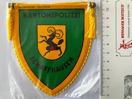 Vintage Fanion/Wimpel  KANTONSPOLIZEI - SCHAFFHAUSEN
