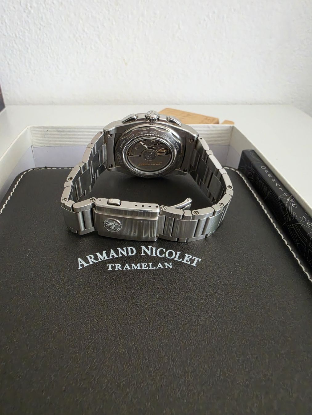 Swiss Uhren: armband Nicolet Automatic Chronograph Swiss Made  – Gebraucht aus Basel von Afghan1234 1