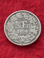 Monnaie Suisse 🇨🇭 1894 1/2 fr 