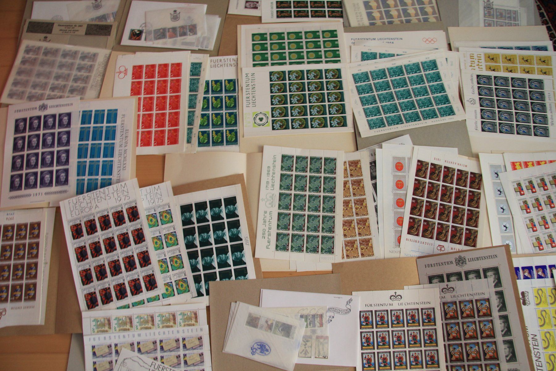 Alle Briefmarken: Riesige Lichtensteinsammlung – Gebraucht aus Schlieren von Sternstunde2 6