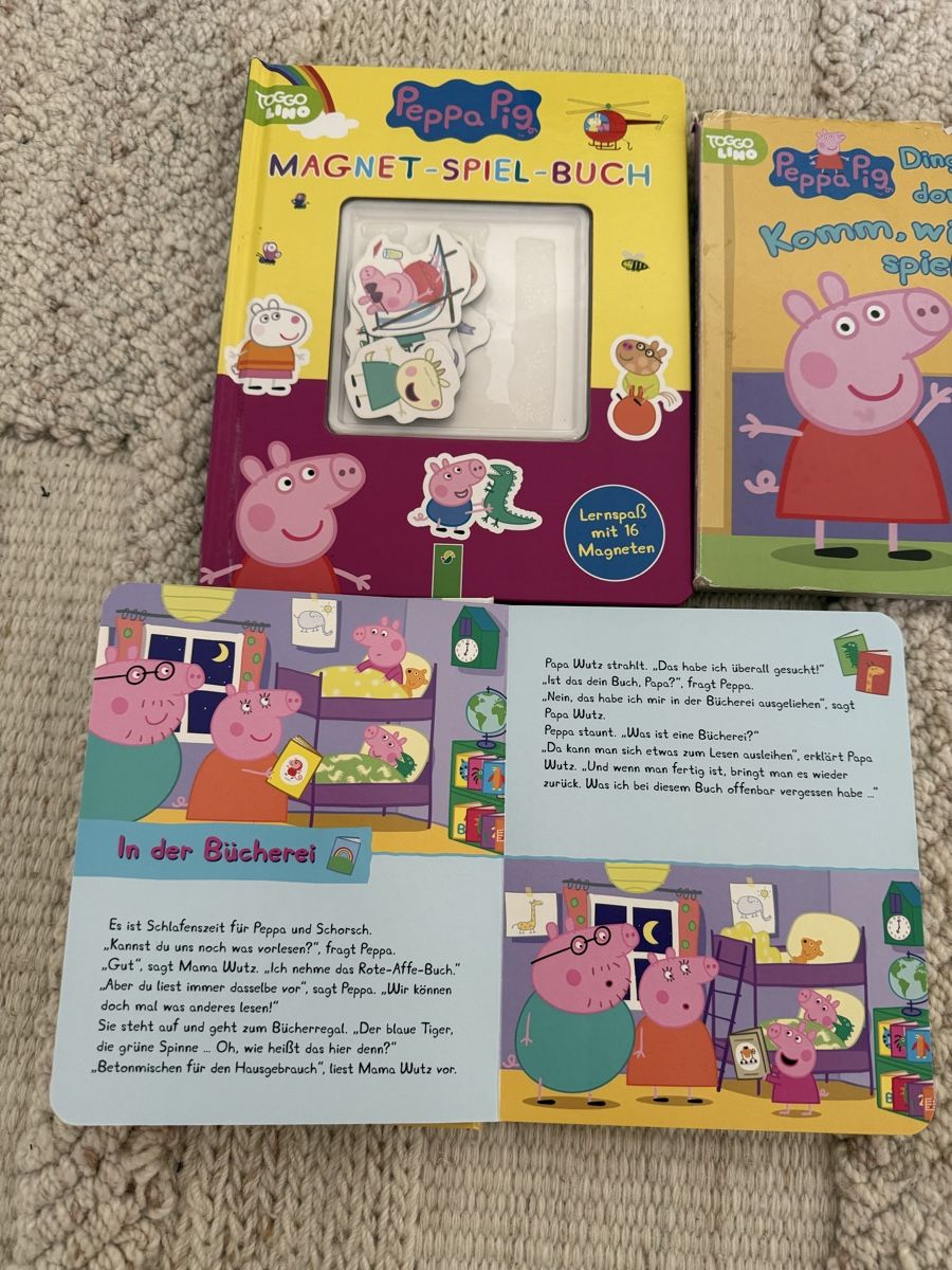 Libri: Drei Peppa Pig Bücher – Usato da Dielsdorf venduto da sto_p6nw 1