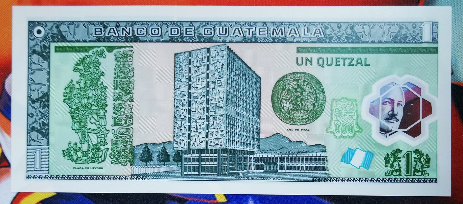 Banconote: Guatemala 1 Quetzal Polymer UNC – Nuovo (secondo la descrizione) da Cousset venduto da Patricio77 1