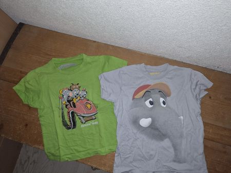 2 T-Shirts Europa Park Set Grösse 98/104 gebraucht