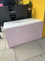 Spielzeugkiste STUVA weiss rosa mit Schublade guter Zustand