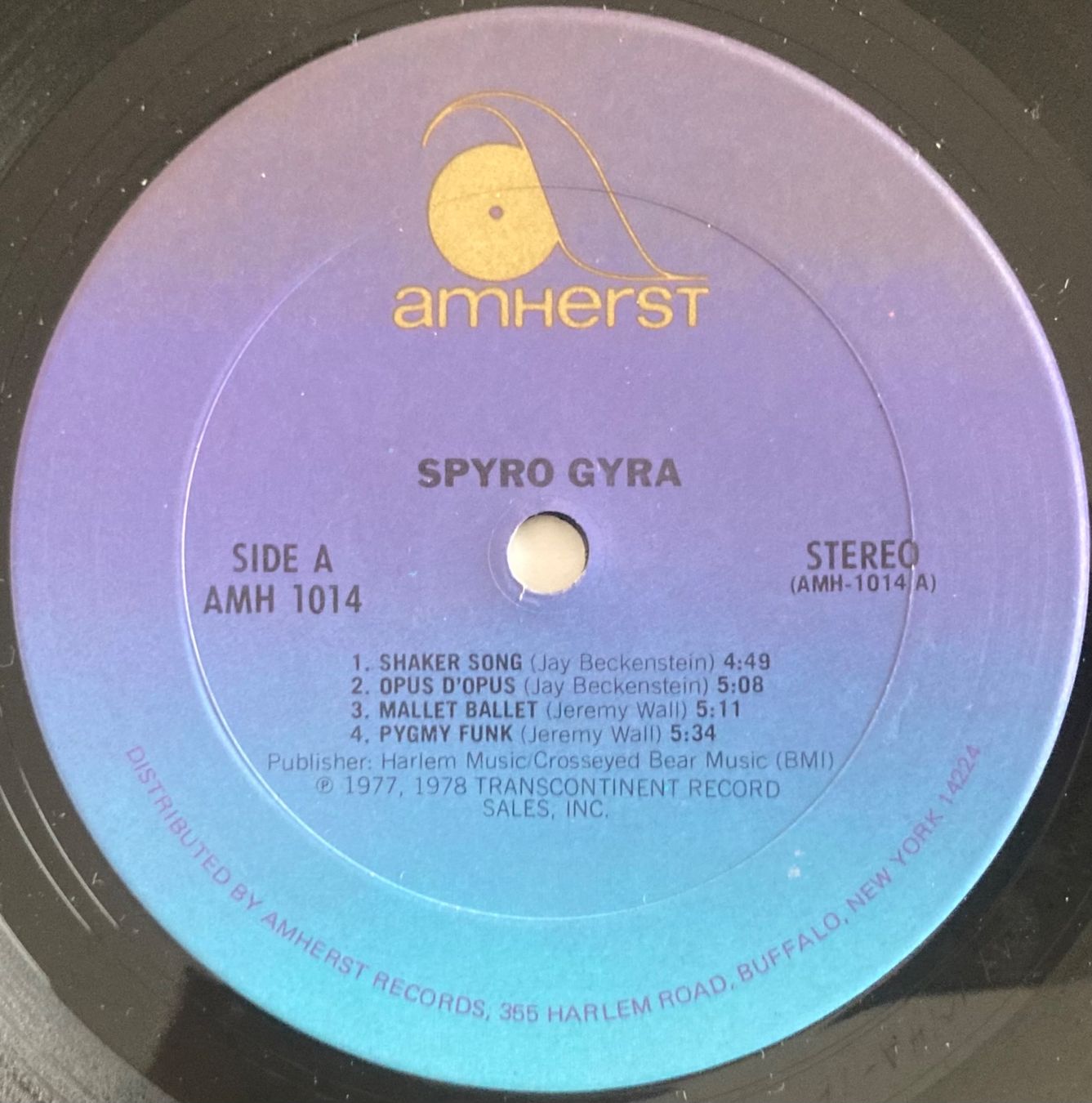 Dischi in vinile: SPYRO GYRA - SPYRO GYRA – Usato da Poliez-Pittet venduto da Newtown-Records 2