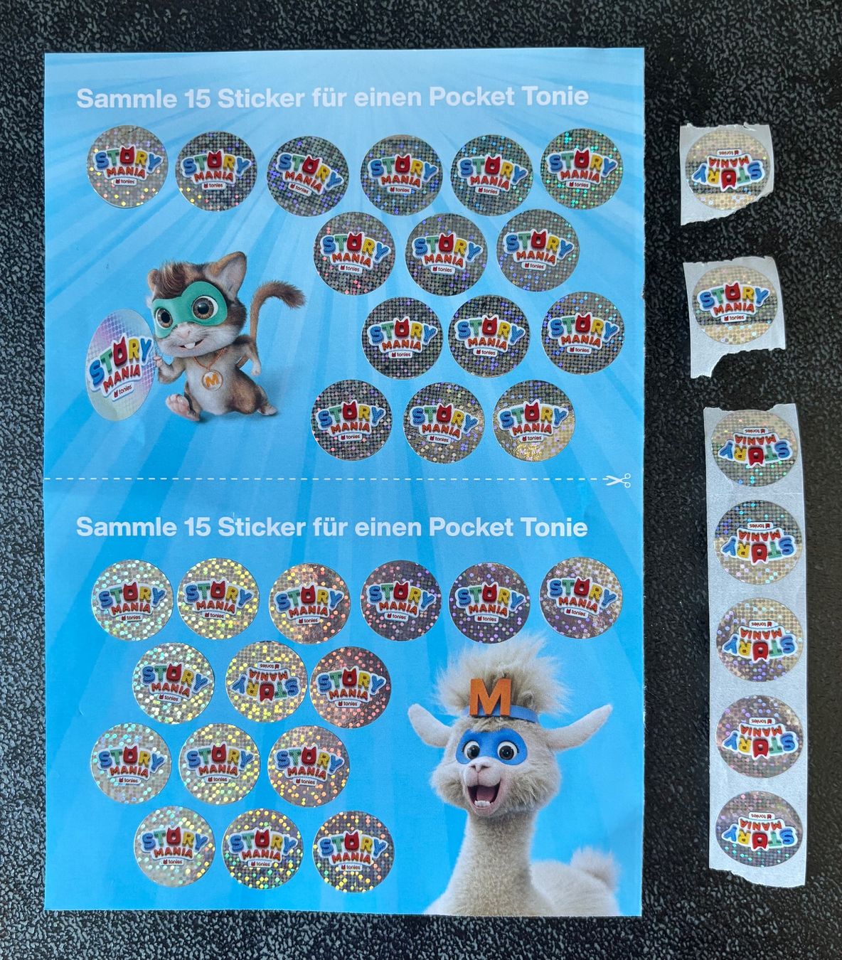 Migros Raccolte di bollini & punti: MIGROS Tonie MANIA Sticker – Nuovo (secondo la descrizione) da Zürich venduto da Tzhkely24