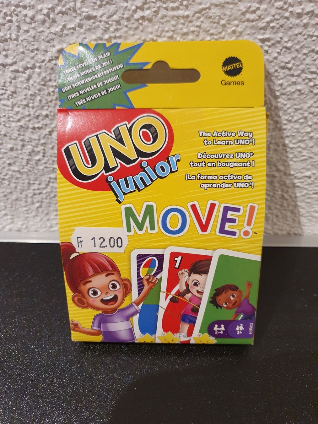 Giochi: Neu - Mattel Games - UNO Junior move – Nuovo e nell'imballaggio originale da Dagmersellen venduto da Jarsetz_Restposten