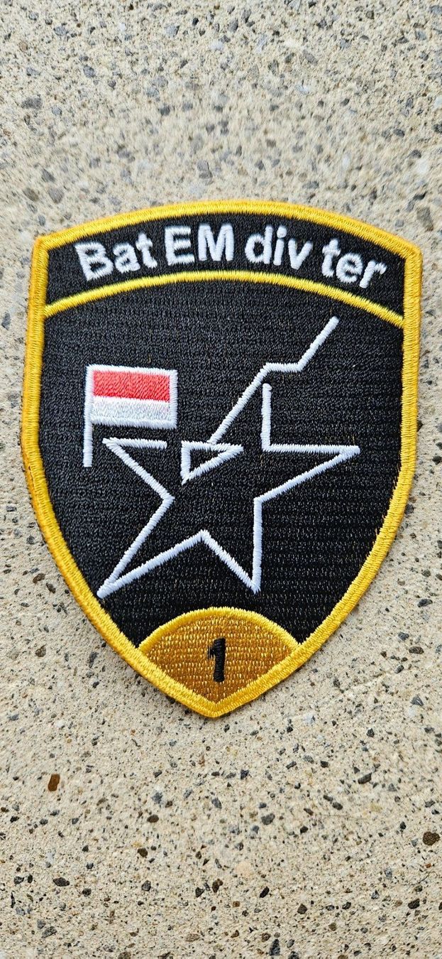 Schweizer Armee Placchette & Badge: *** Badge Bat EM div ter 1  *** – Nuovo (secondo la descrizione) da Riedholz venduto da fr_sIruP