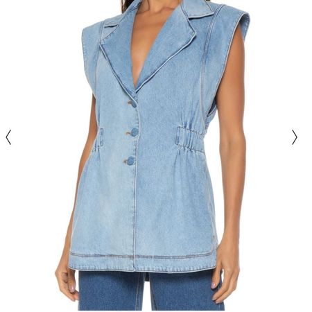 Trendy Denim Vest - Light Wash, Perfect for Summer!